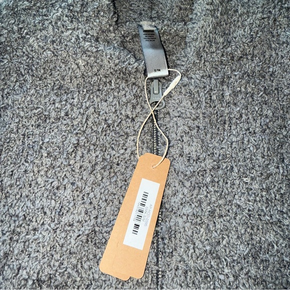 NWT! SKIMS - Cozy Knit Zip Up Hoodie - S/M Gray - Picture 2 of 4